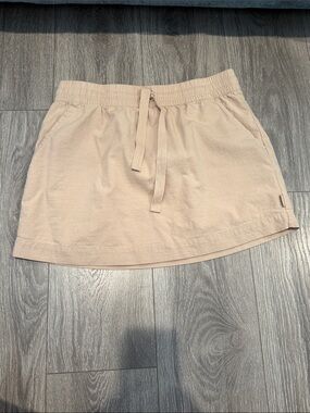 T&C Surf Light Tan Mini Skirt L